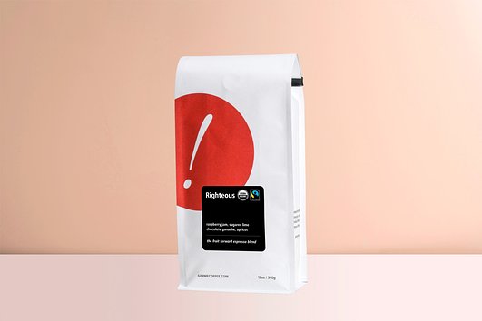 Righteous Espresso Blend - Certified Fairtrade, Organic