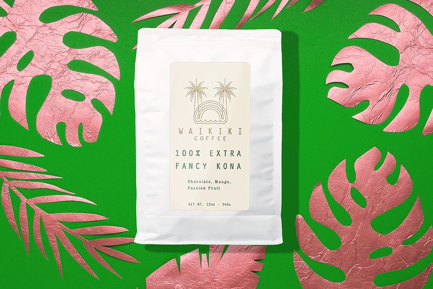 100 Extra Fancy Kona by Waikiki Coffee - image 0