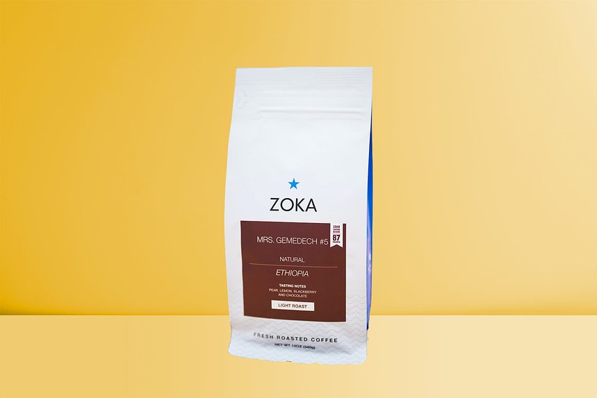 Ethiopia Mrs Gemedech Natural by Zoka Coffee - main image
