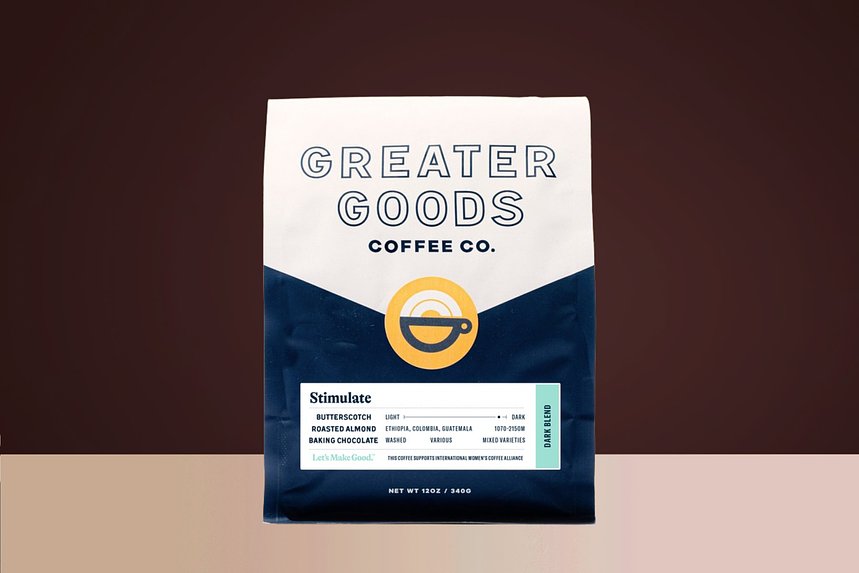 Stimulate  Dark Blend by Greater Goods Coffee Co - image 0