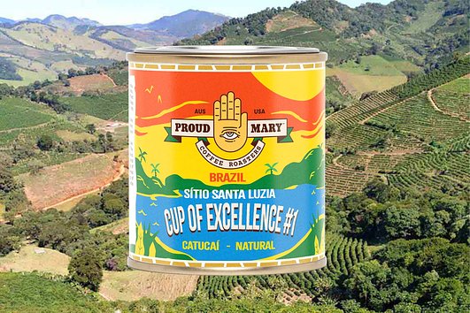 Brazil Sitio Santa Luzia, First Place Cup of Excellence