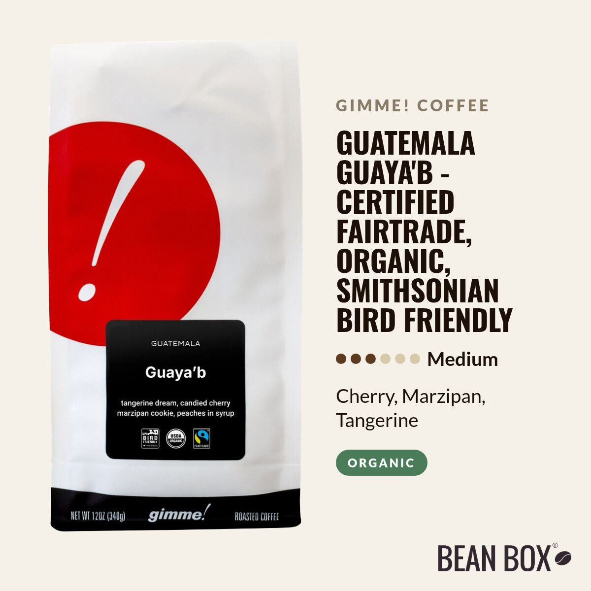 Gimme! Coffee | Guatemala Guaya'b - Certified Fairtrade, Organic