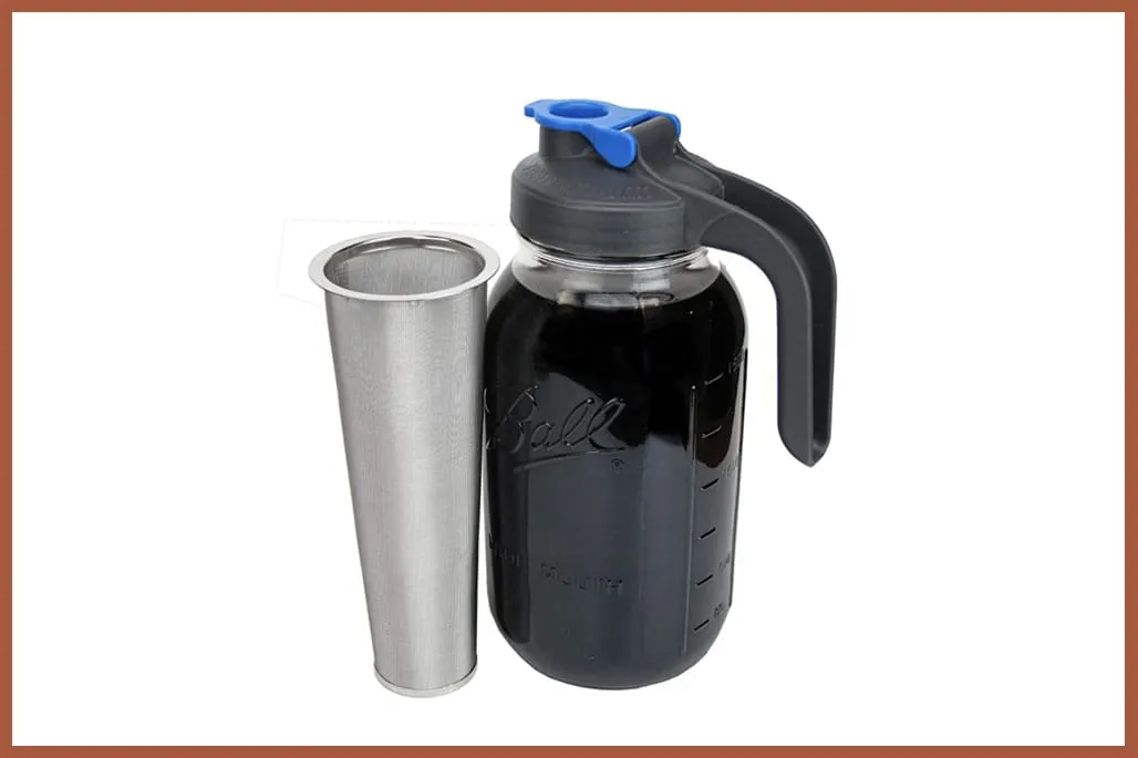 County Line Kitchen Mason Jar Cold Brew Coffee Maker