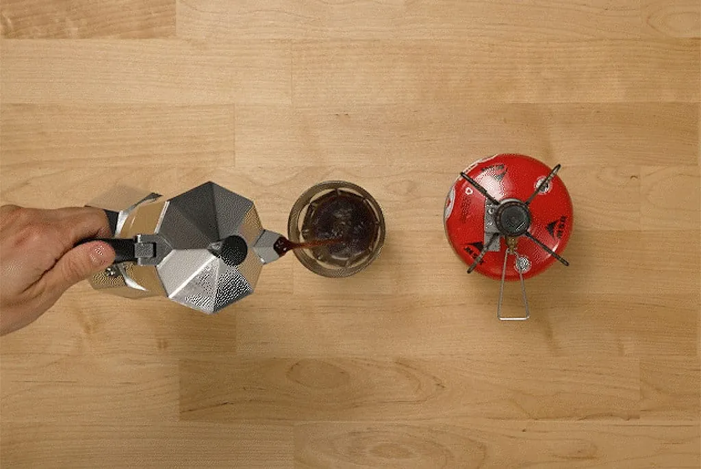 Woman Using Moka Pot/Courtesy of viki2win/Shutterstock.com