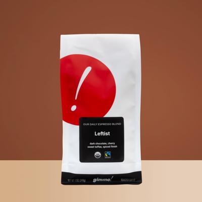 Leftist Espresso Blend - Certified Fairtrade, Organic