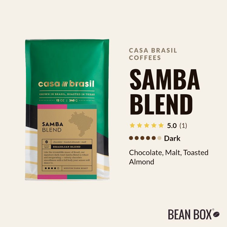 Casa Brasil Coffees | Samba Blend | Bean Box®