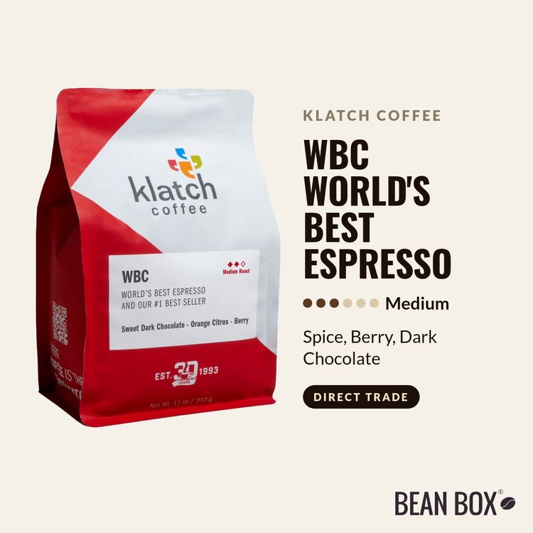 Klatch Coffee | WBC World's Best Espresso | Bean Box®