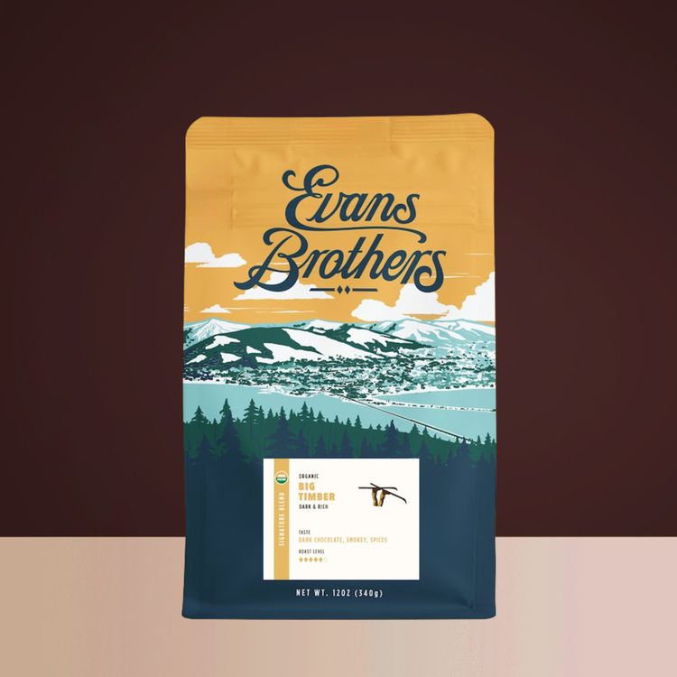 Organic Big Timber Blend by Evans Brothers Coffee - main image