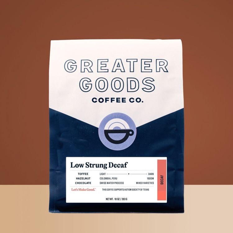 Low Strung  Decaf by Greater Goods Coffee Co - main image
