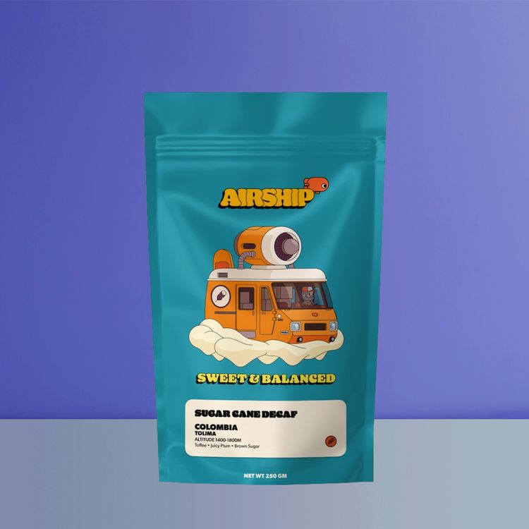 Colombia  Sugar Cane Decaf by Airship Coffee - main image