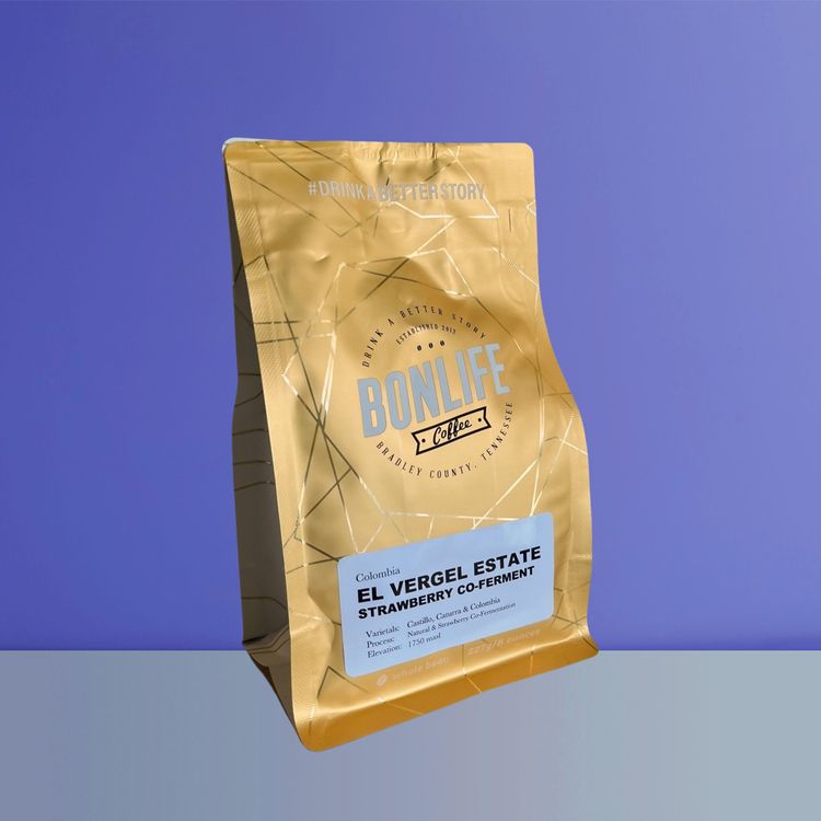 Colombia  El Vergel Estate  Juicy Strawberry CoFerment by Bonlife Coffee - main image