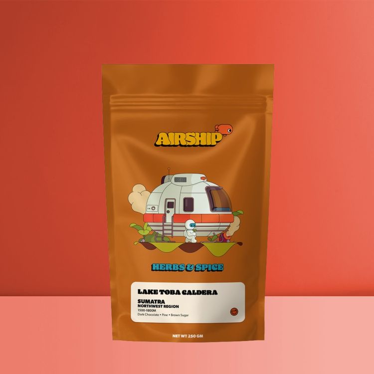 Sumatra Lake Toba Caldera by Airship Coffee - main image