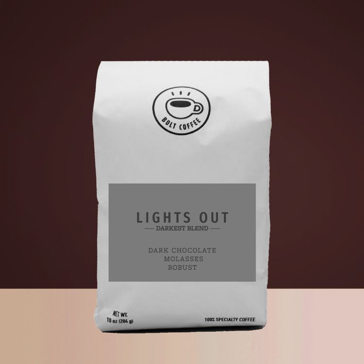 Lites Out  Darkest Blend by Bolt Coffee Co - main image