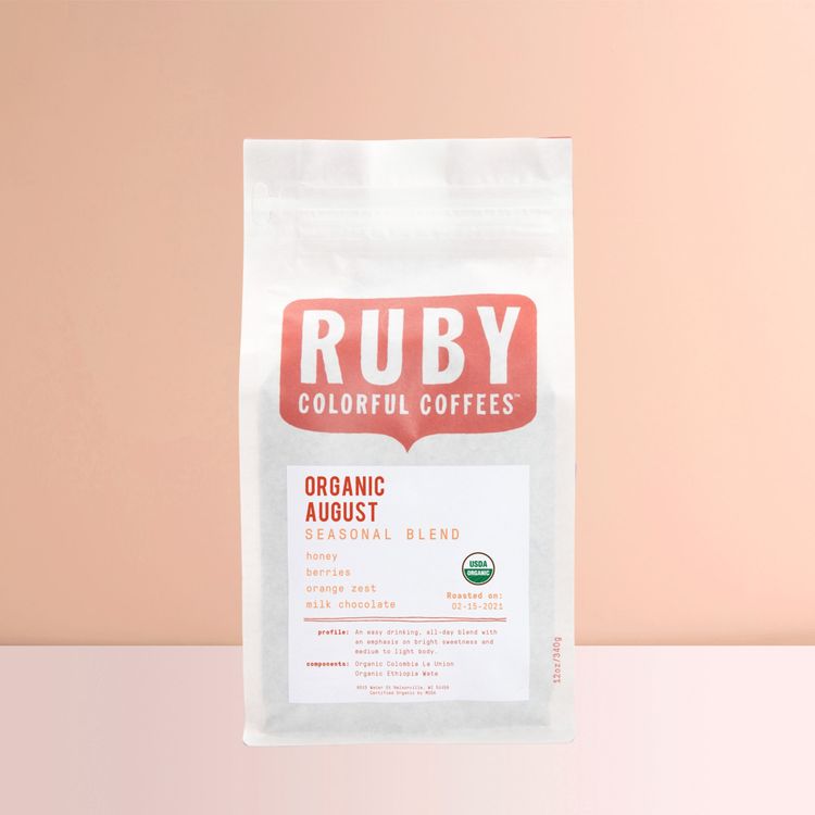 Organic August Blend by Ruby Coffee Roasters - main image
