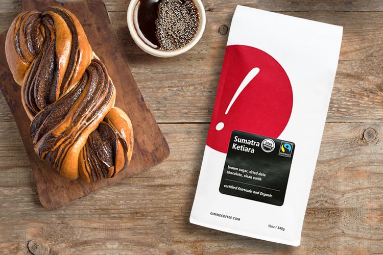 Sumatra Ketiara  Certified Fairtrade Organic by Gimme Coffee - main image