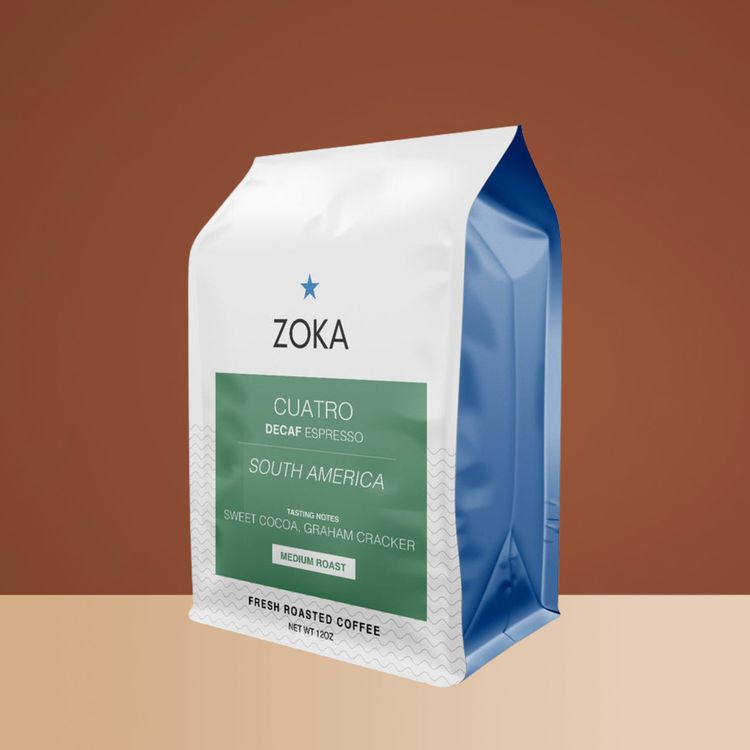 Decaf Espresso Cuatro by Zoka Coffee - main image