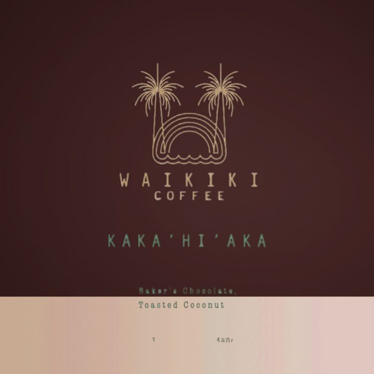Kakahiaka Dark Blend by Waikiki Coffee - main image