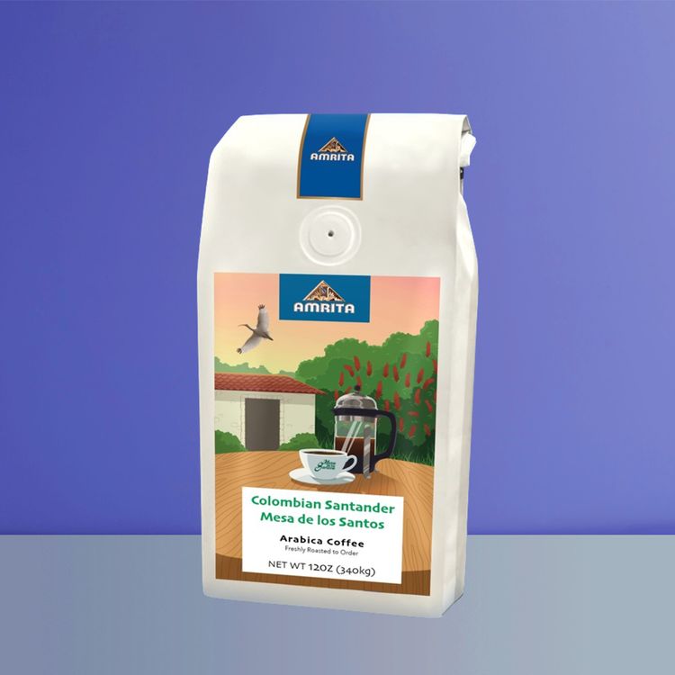 Colombian Santader Mesa de los Santos Dark Roast by Amrita Certified Pure - main image