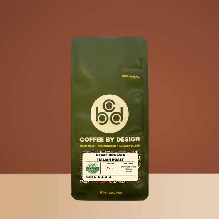 Decaf Organic Italian Roast by Coffee By Design - main image