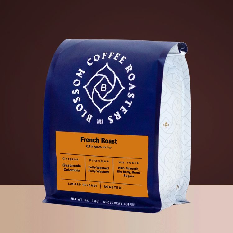 French Roast  Organic Blend by Blossom Coffee Roasters - main image
