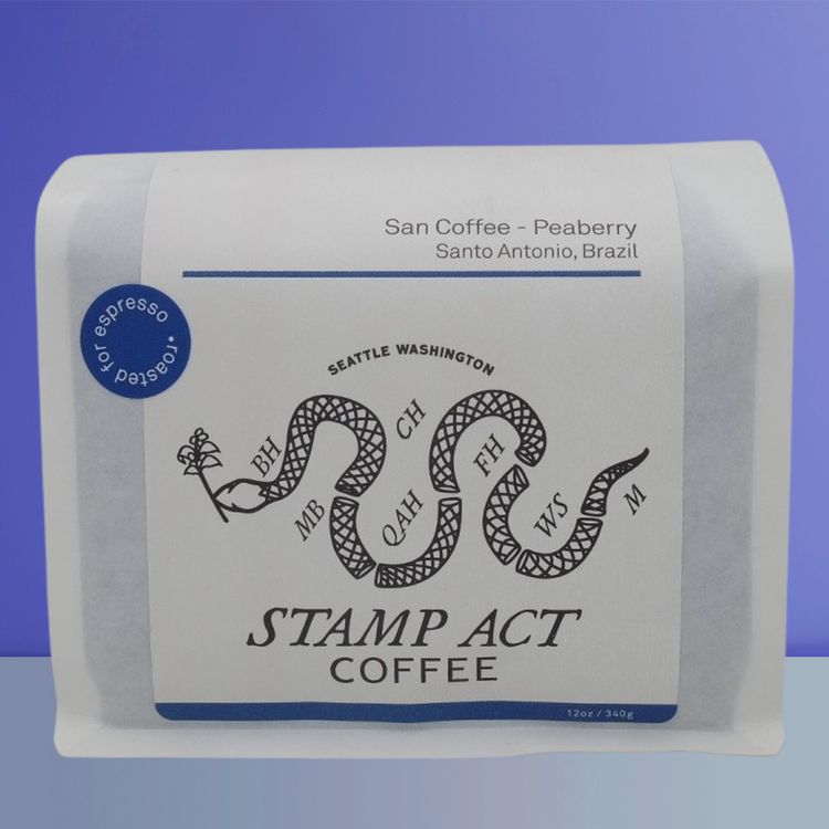 San Coffee Peaberry  Brazil by Stamp Act - main image