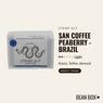 Thumbnail for San Coffee Peaberry - Brazil - #1 (tombstone)
