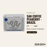 Thumbnail for San Coffee Peaberry - Brazil - #1 (tombstone)
