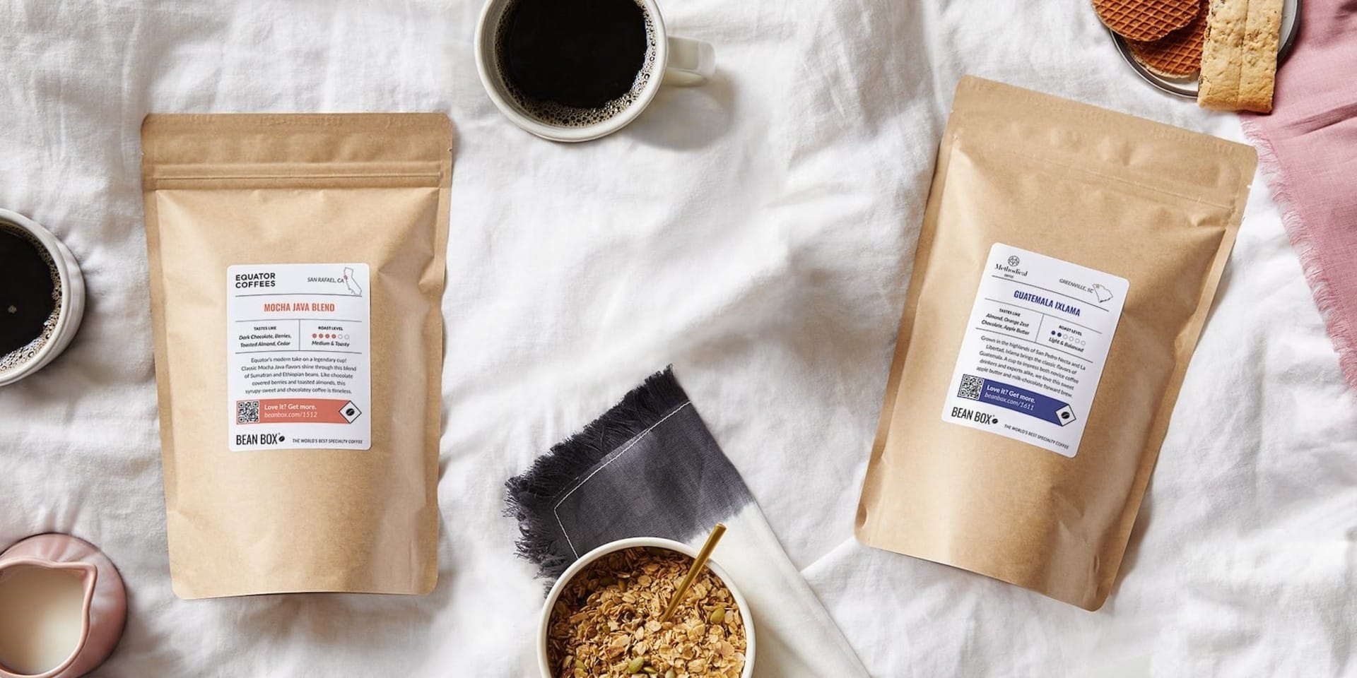 Bean Box Coffee Subscription - Keep your mug full and your mornings happy.