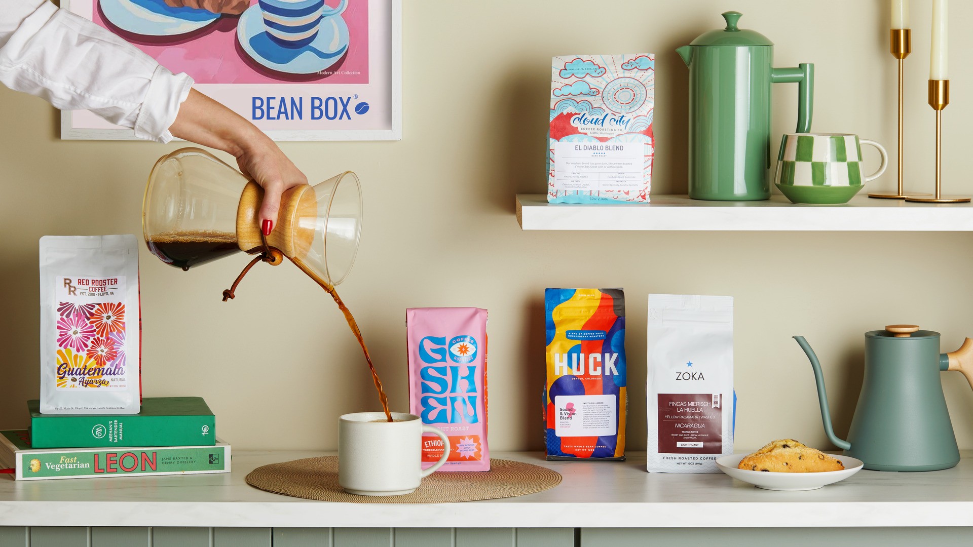 Bean Box Coffee Subscription - Keep your mug full and your mornings happy.