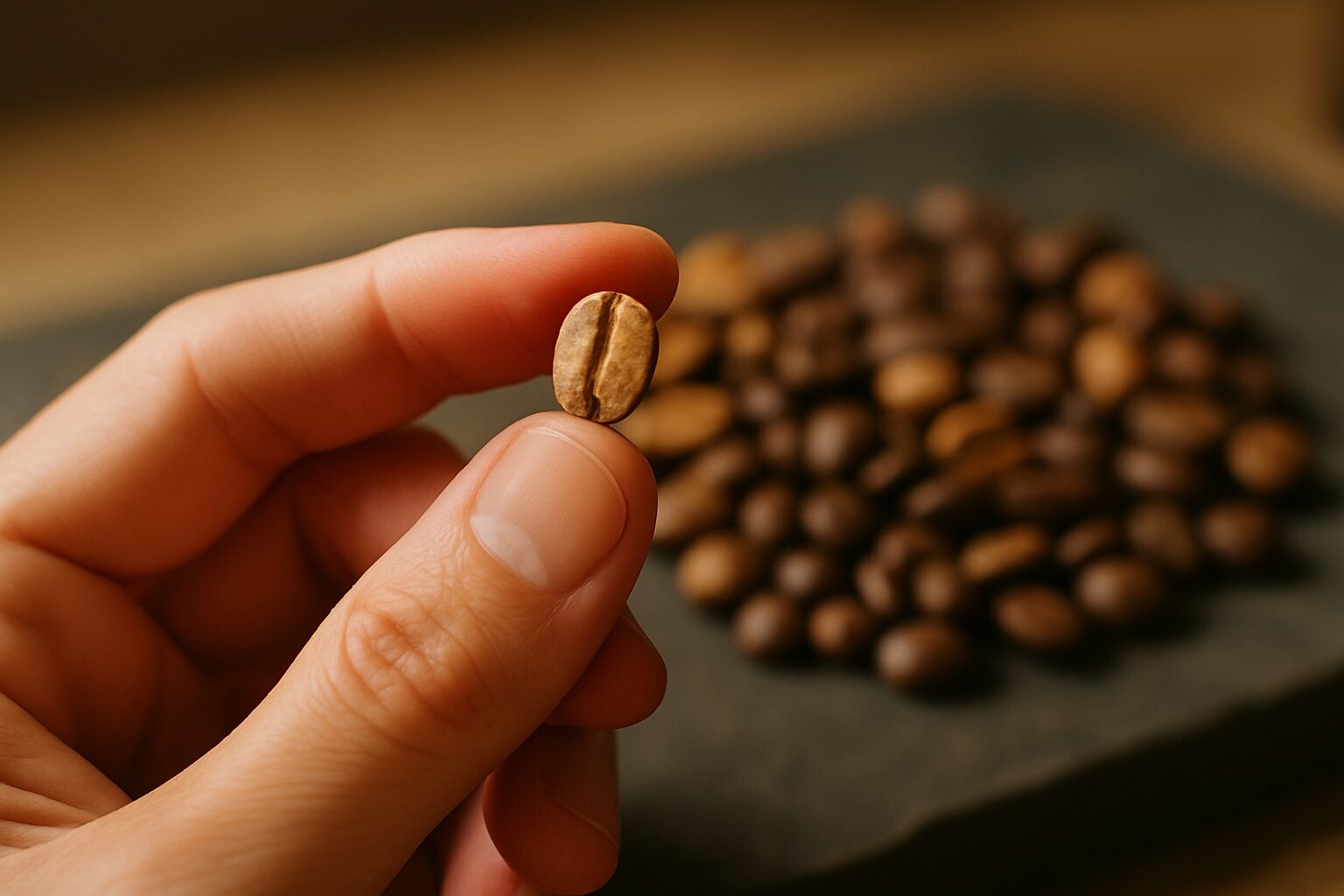 Editorial close-up photograph