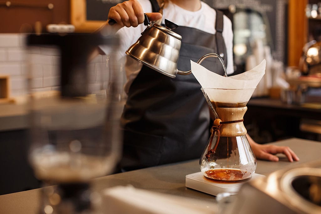 Brewing at Home: The CHEMEX® – Boil Line Coffee Company