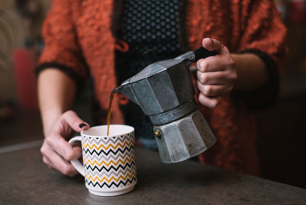 Using a Moka Pot