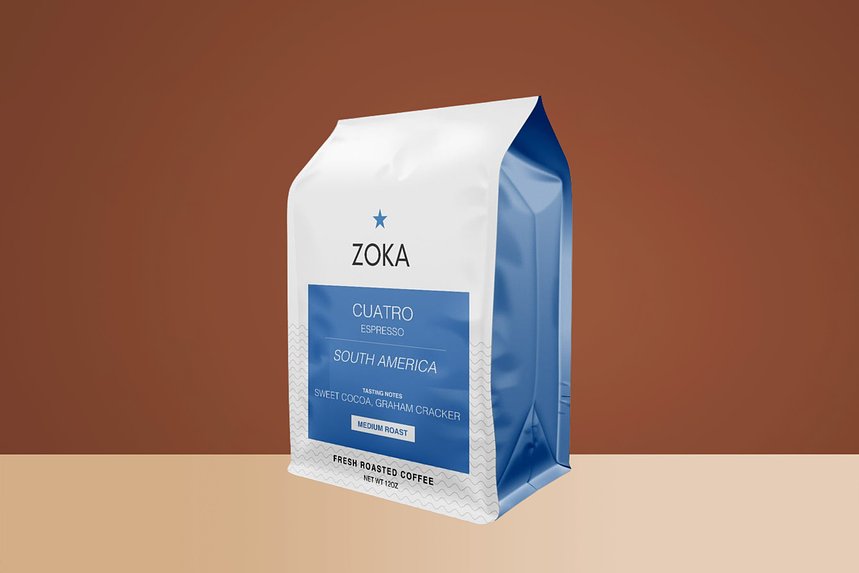 Cuatro Espresso Blend by Zoka Coffee - main image