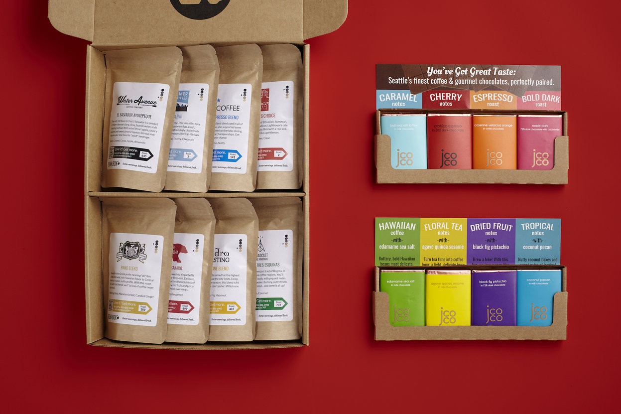 Deluxe Coffee and Chocolate Tasting Gift Box | Bean Box