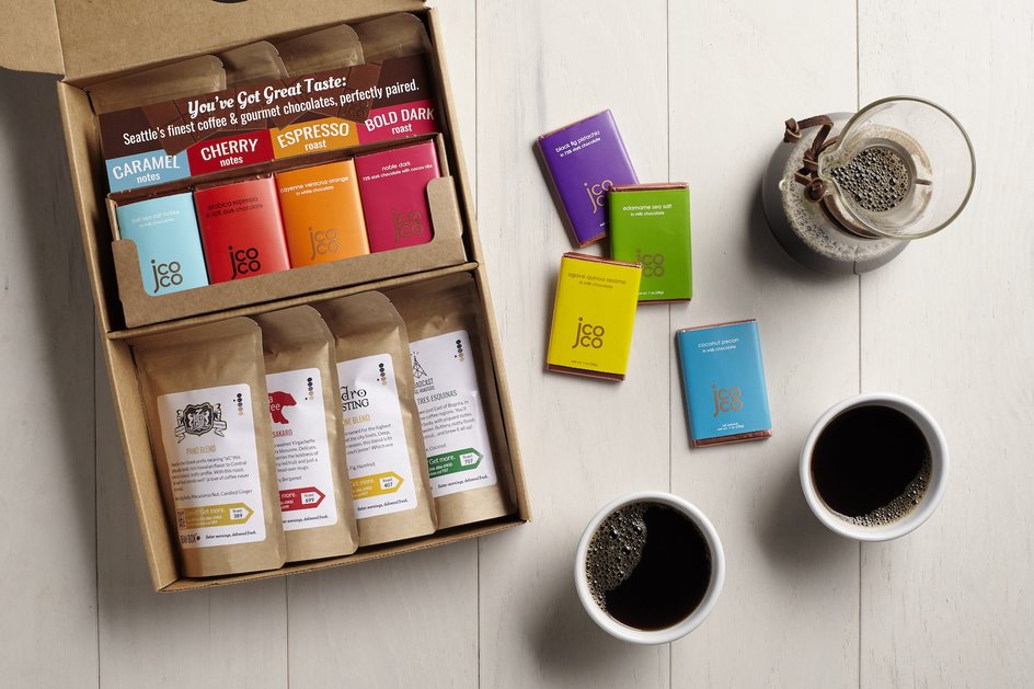 Deluxe Coffee + Chocolate Tasting Box - image 0