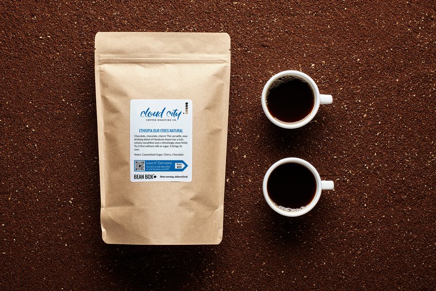 Ethiopia Dur Feres Natural by Cloud City Coffee - image 0