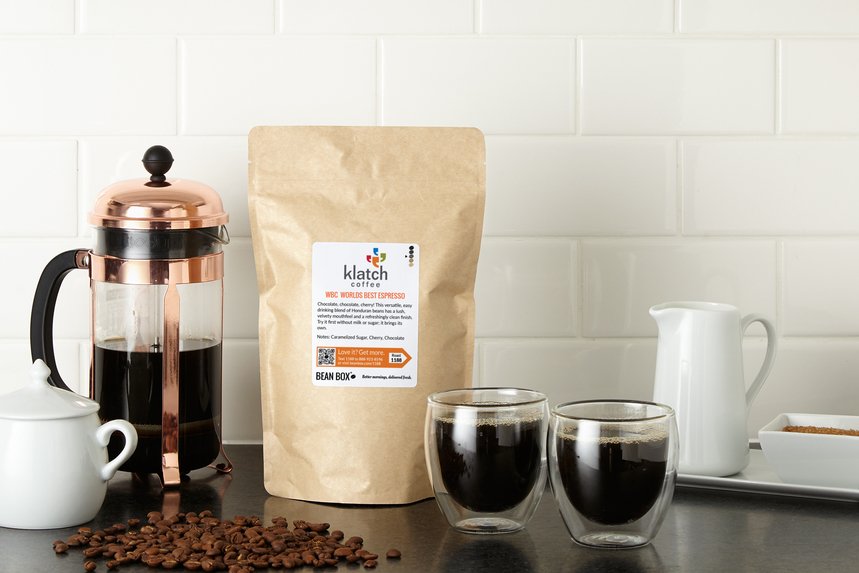 Klatch Coffee WBC World's Best Espresso Bean Box®