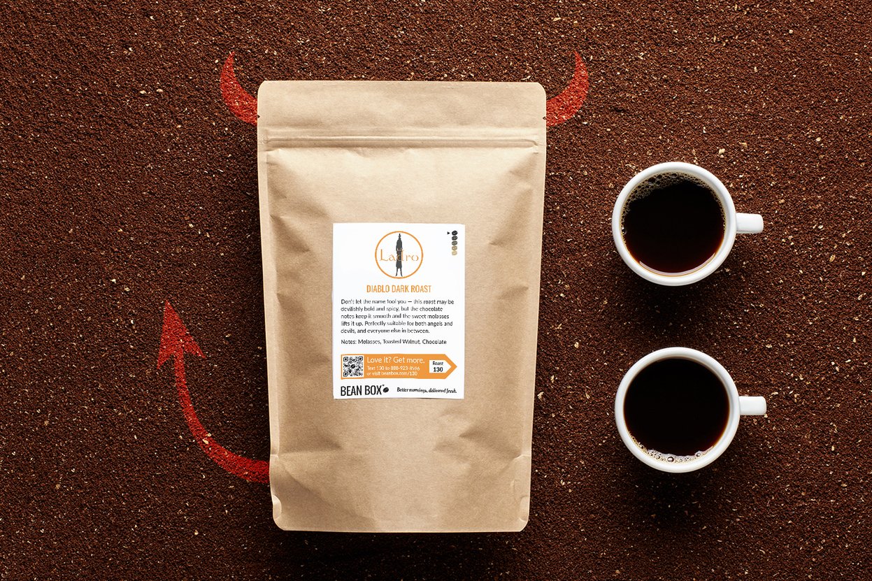 Ladro Roasting Diablo Dark Roast Bean Box®