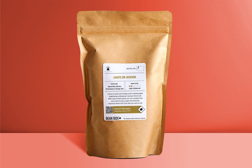 Broadcast Coffee Roasters Lights on Jackson Bean Box®