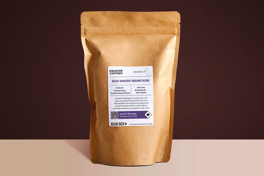 Decaf Shakeout Organic Blend by Equator Coffees - image 0