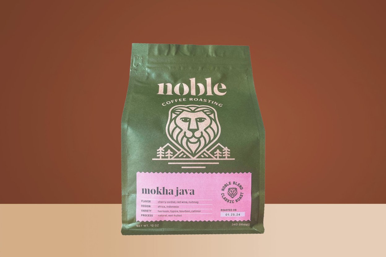 Noble Coffee Roasting Mokha Java {Classic Blend} Bean Box®