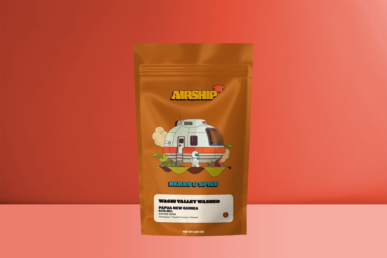 Airship Coffee Papua New Guinea Waghi Valley Washed Bean Box®