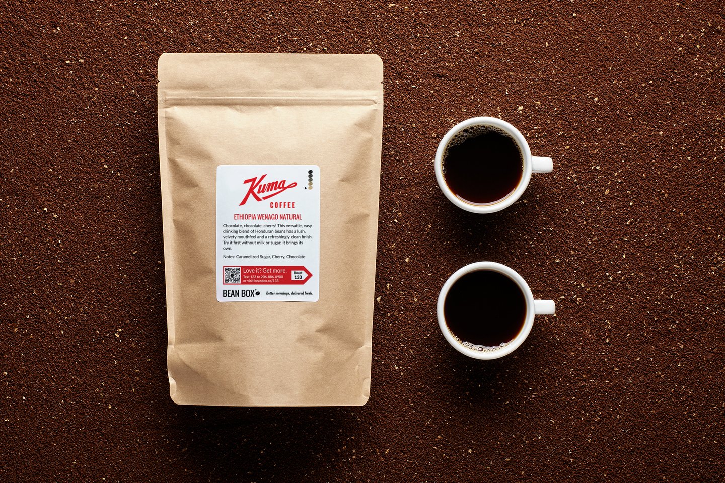 Kuma Coffee | Ethiopia Wenago Natural | Bean Box