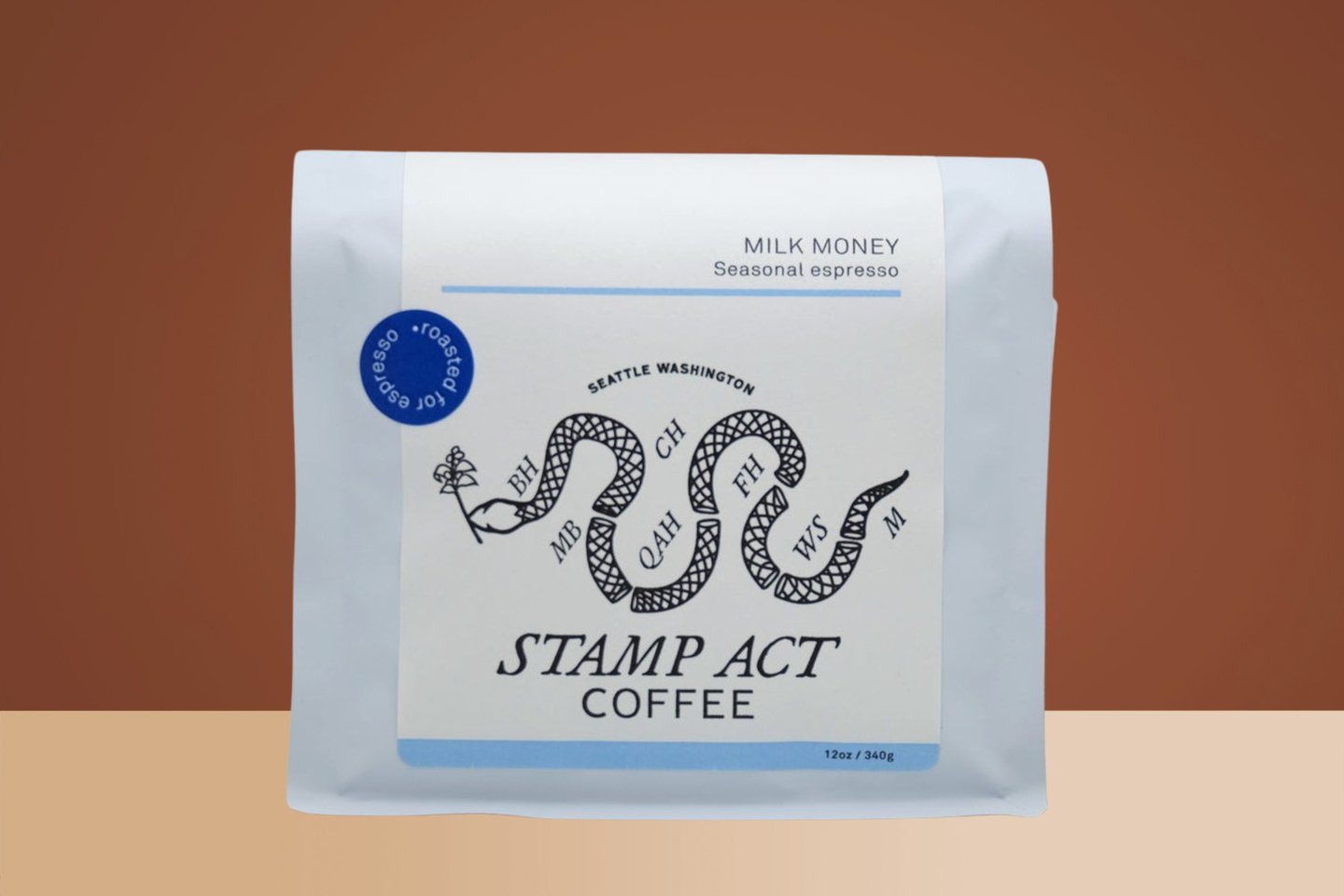 Stamp Act Coffee Milk Money Bean Box