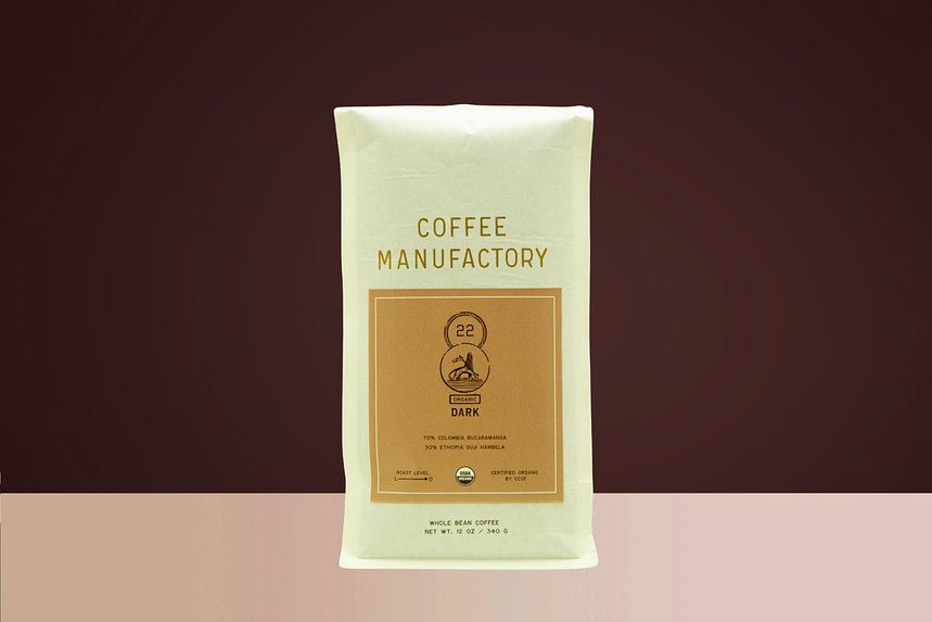 22 Organic Dark Blend by Coffee Manufactory - main image
