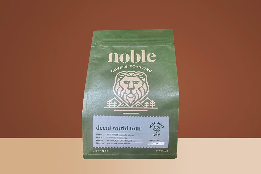 Decaf World Tour Water Processed Espresso Blend by Noble Coffee Roasting - image 0