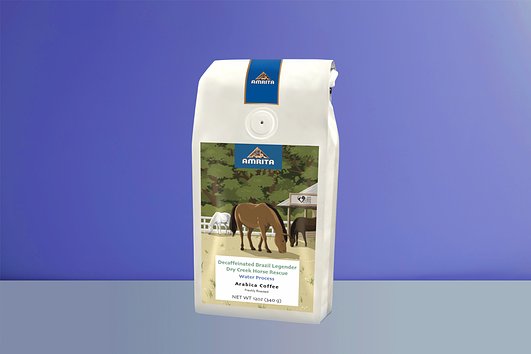 Decaf Brazil Legender Dry Creek Horse Rescue Dark Roast