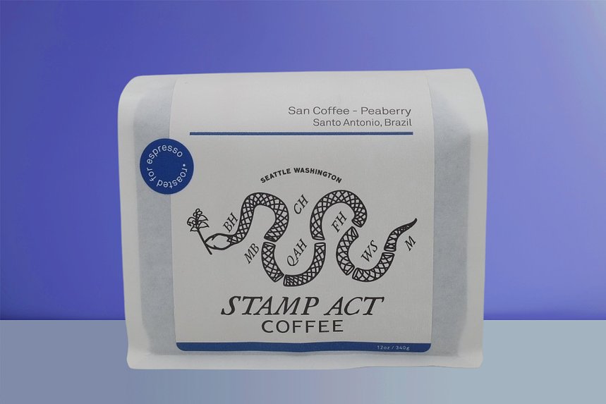 San Coffee Peaberry  Brazil by Stamp Act - image 0