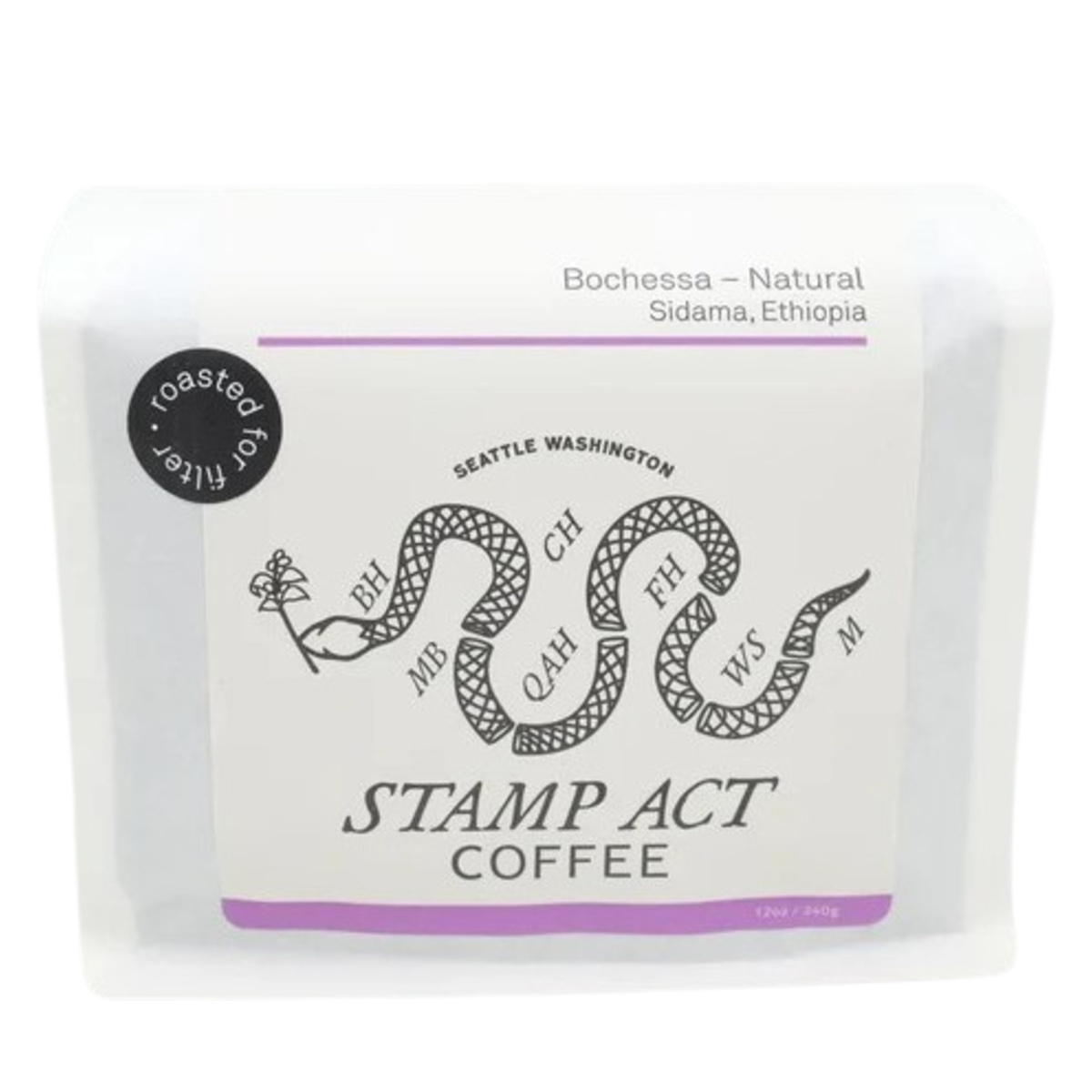 Bochessa Natural - Sidama, Ethiopia - Roasted by Stamp Act