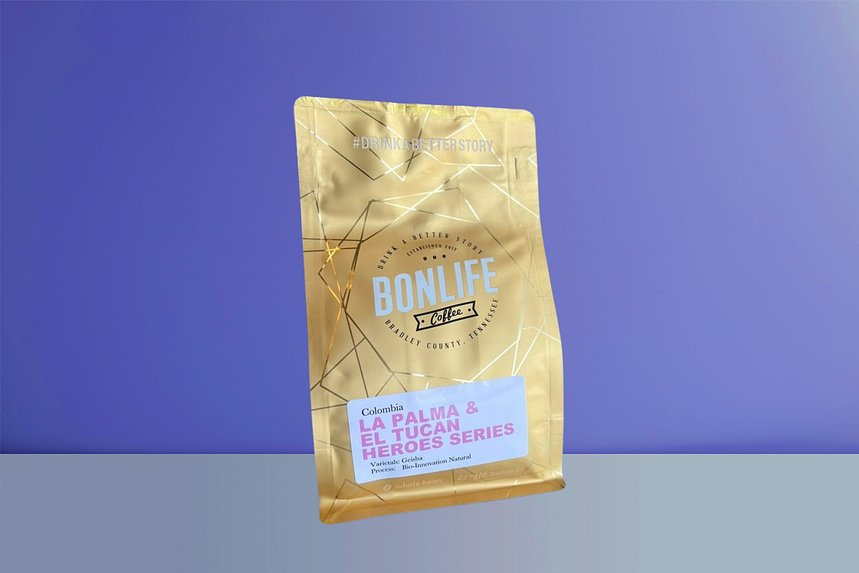 Colombia  La Palma  El Tucan Heroes Series Geisha by Bonlife Coffee - main image